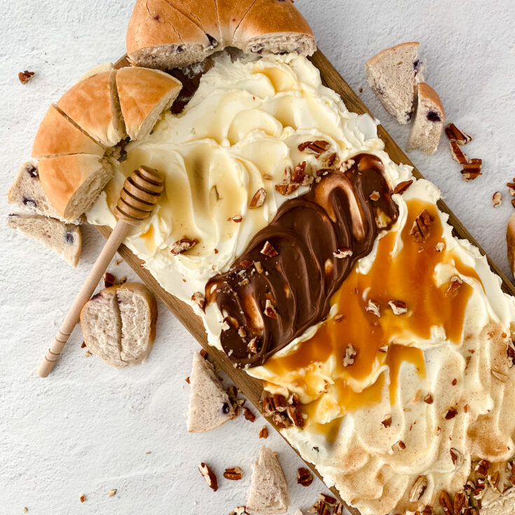 Cream Cheese Charcuterie Board