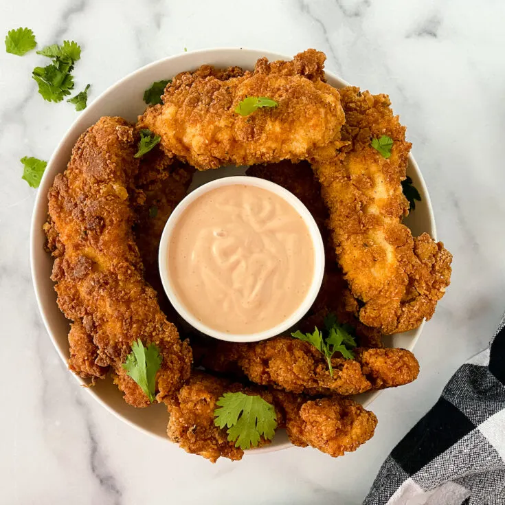 Raising Cane's Chicken Tenders and Sauce Copycat Recipe