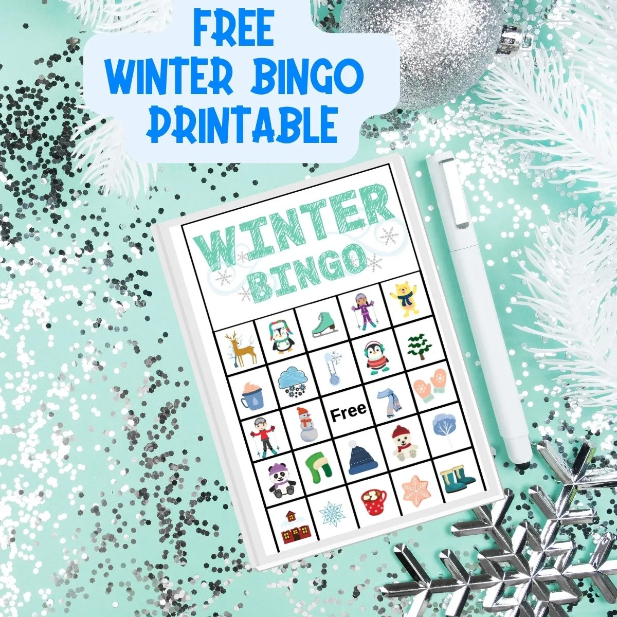 free winter bingo printable