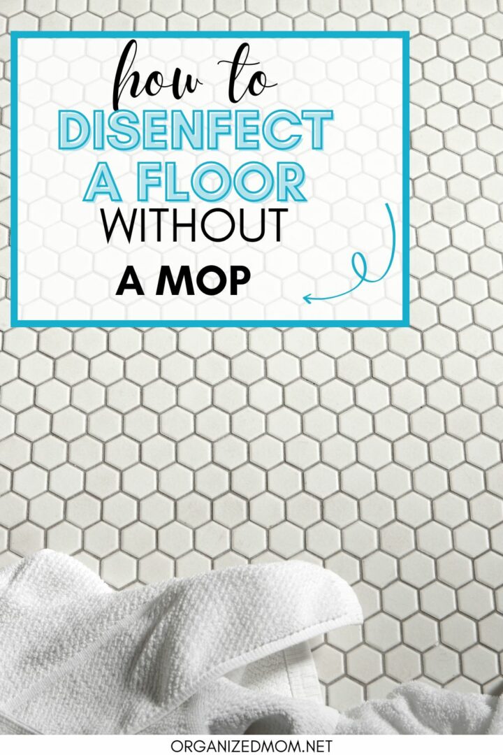 How Do You Disinfect A Floor Without A Mop? The Organized Mom
