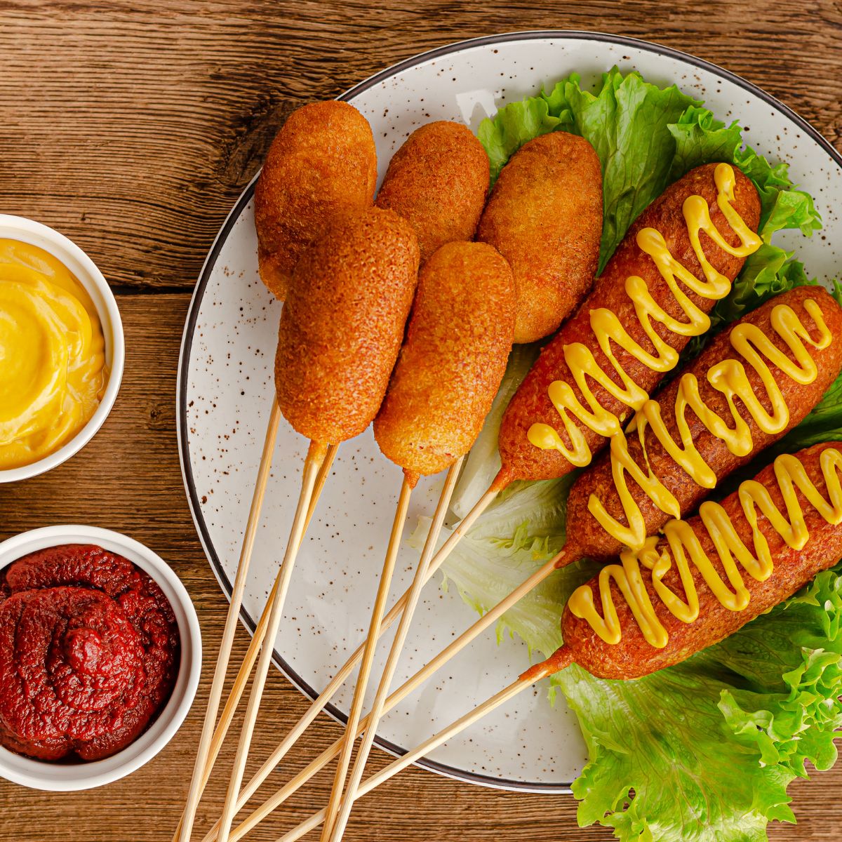 corn dogs made in the air fryer