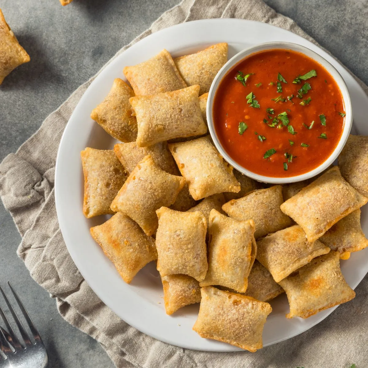 pizza rolls made in the air fryer