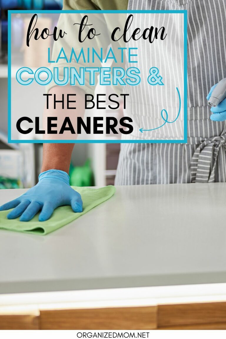 What’s The Best Cleaner For Laminate Countertops? The Organized Mom