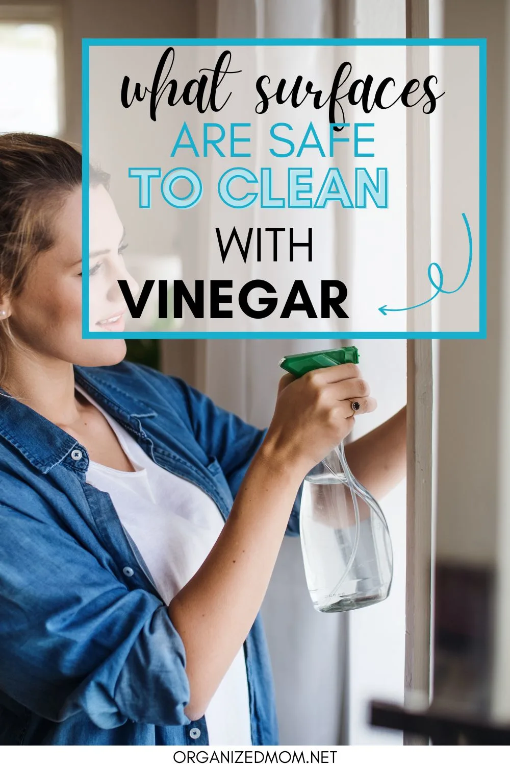 pinterest image for what surfaces are safe to clean with vinegar
