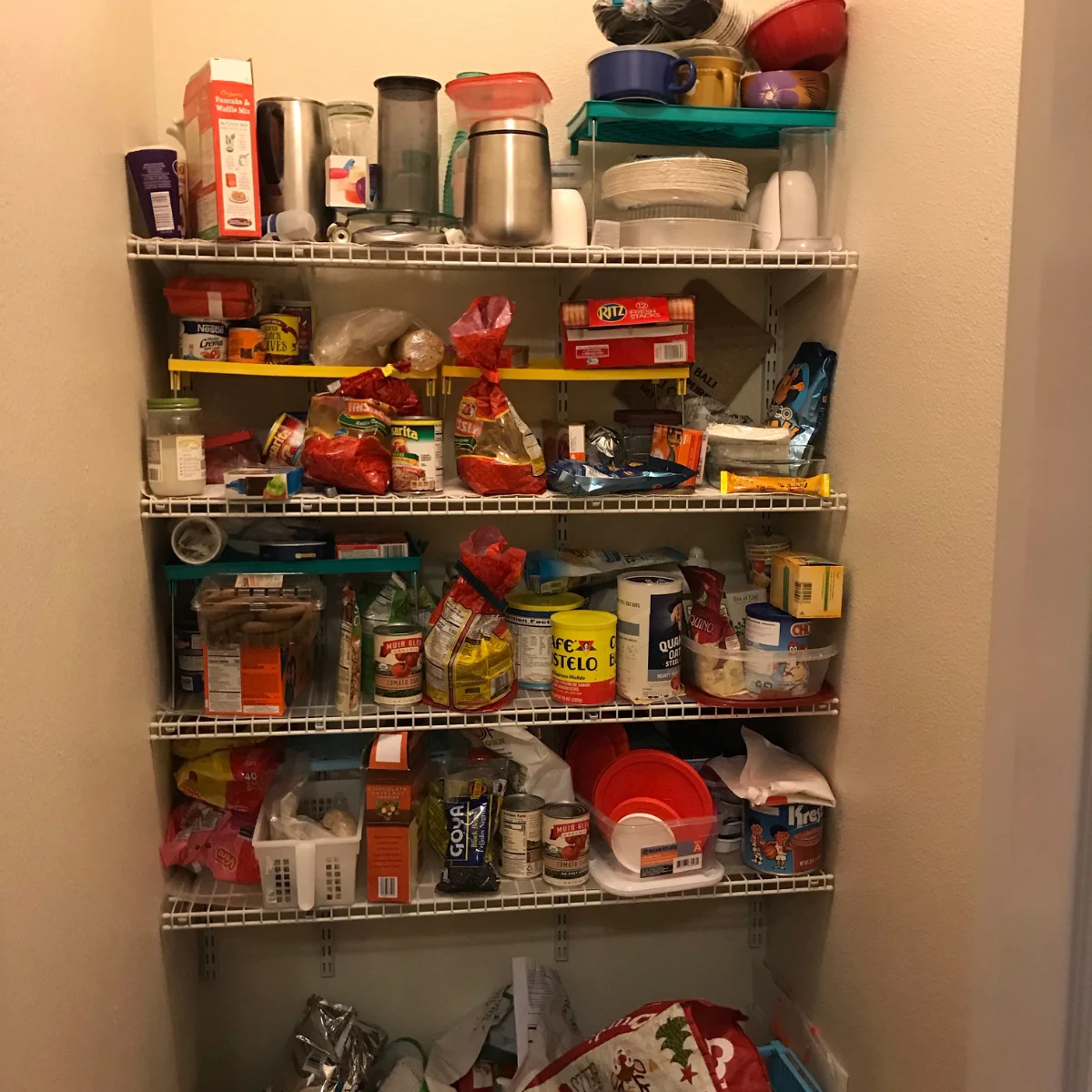 Practical + Cute Pantry Organization with Baskets - Organizing Moms