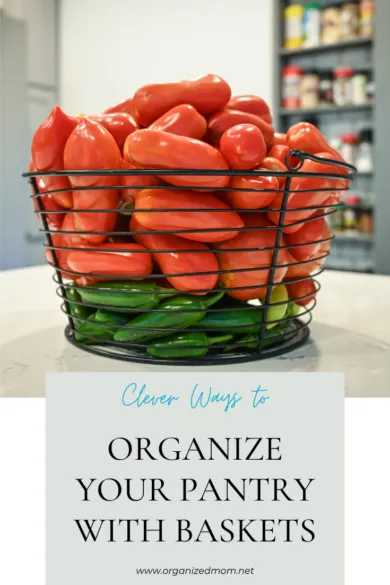 Clever Ways to Organize Your Pantry with Baskets - The Organized Mom