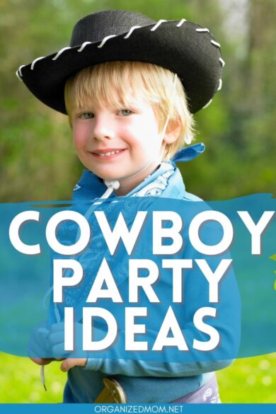 pinterest pin about cowboy party ideas