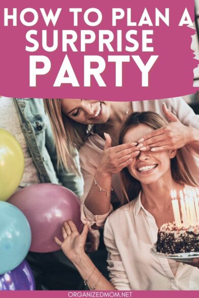 how to plan a surprise party essay