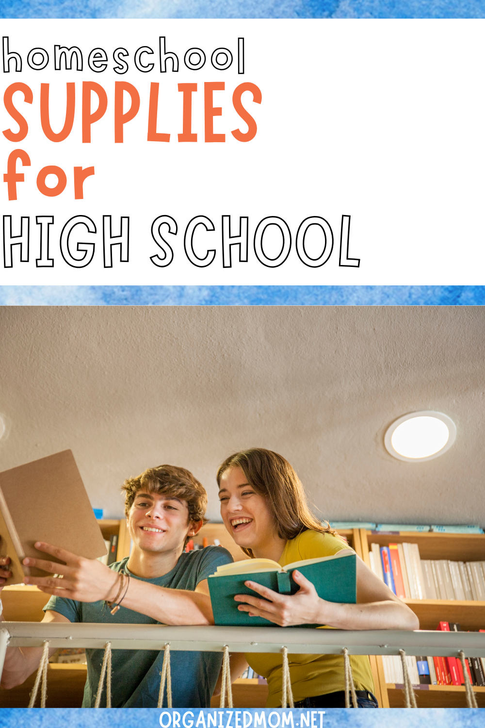 Homeschooling Supplies For High School The Organized Mom