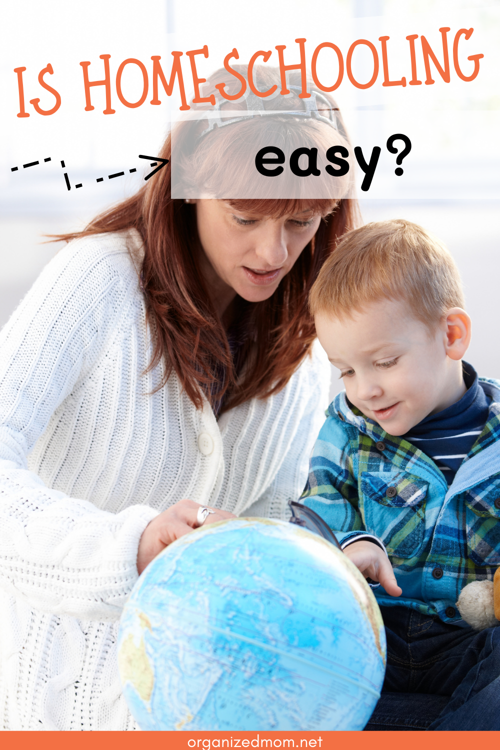 Is Homeschooling Easy? The Organized Mom