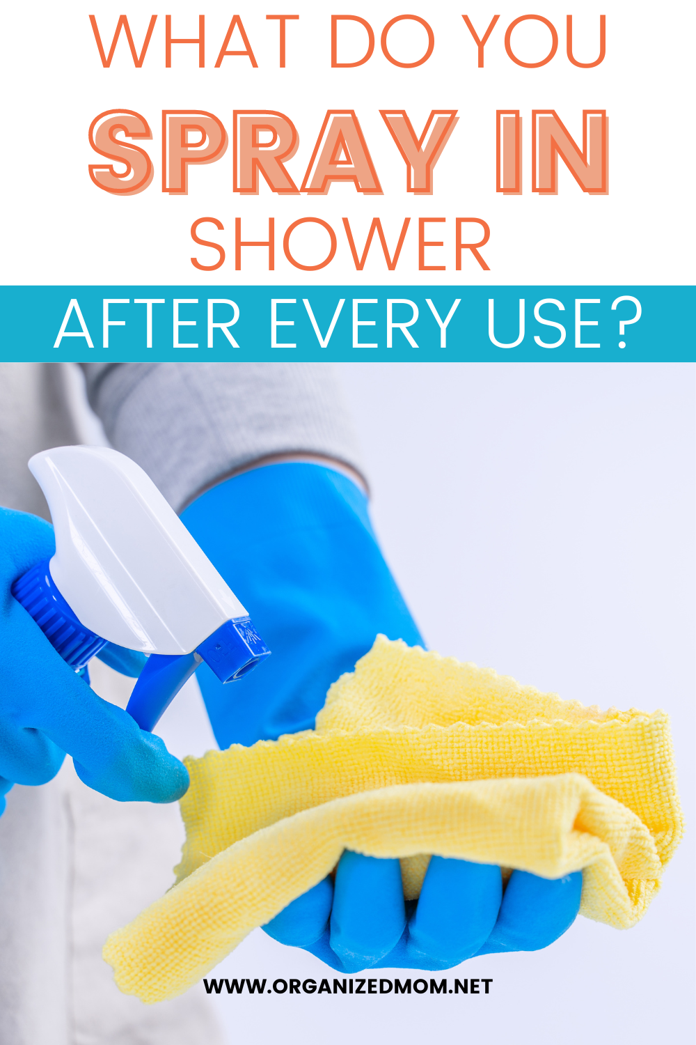 What Do You Spray In Shower After Every Use? The Organized Mom
