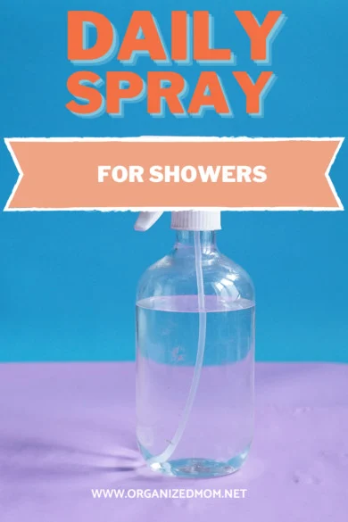 DIY Daily Shower Spray for a Sparkling Bathroom