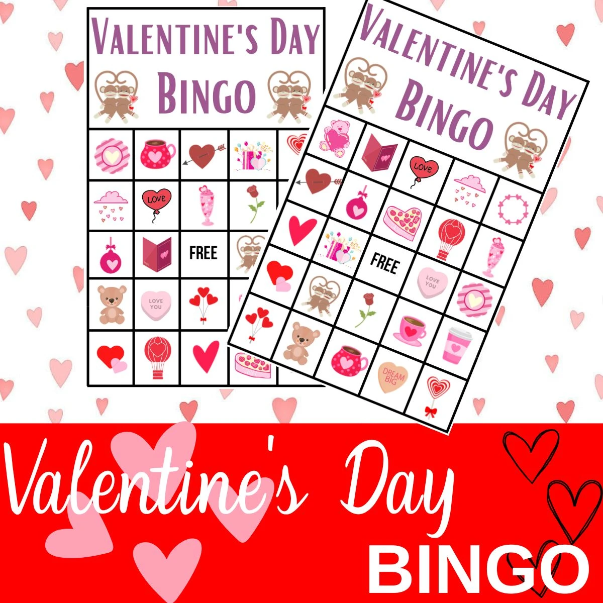 free printable valentine's day bingo game