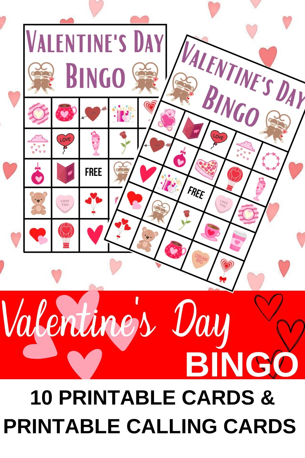 free printable valentine's day bingo game