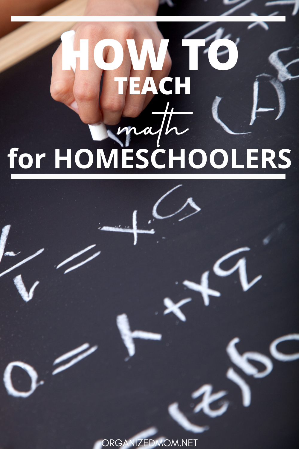 How To Teach Math For Homeschoolers The Organized Mom how-to-teach-math-homeschool-homeschooler-pro