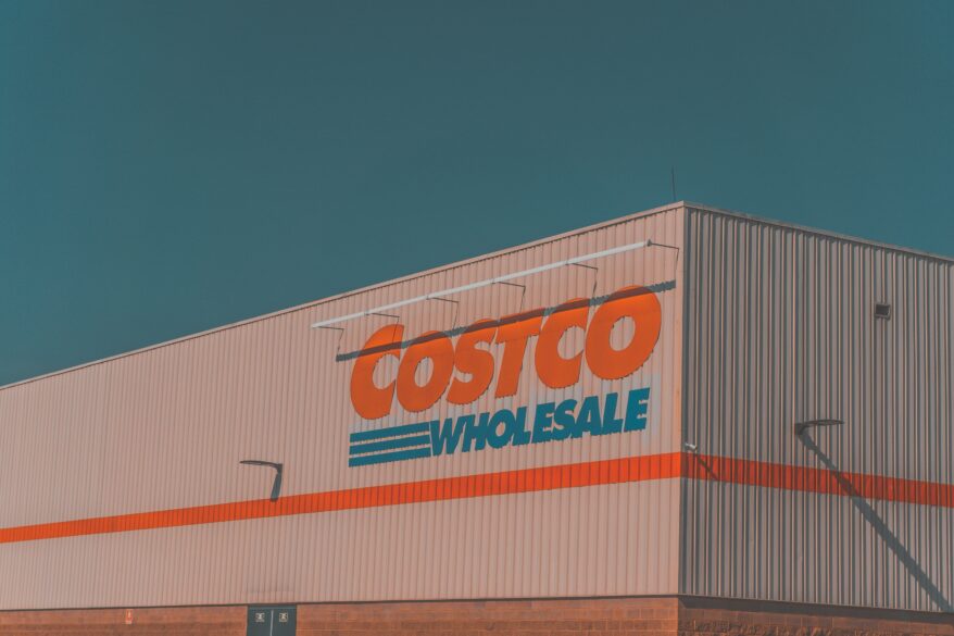 A picture of a Costco warehouse.