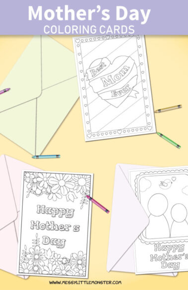 11 Cute Mother’s Day Printable Cards (Free Templates) – The Organized Mom