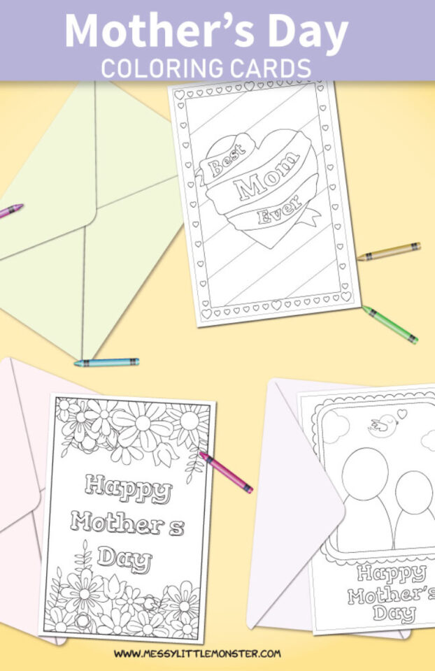 11 Cute Mother’s Day Printable Cards (Free Templates) – The Organized Mom