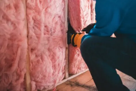 insulation; House and Yard for Fall and Winter