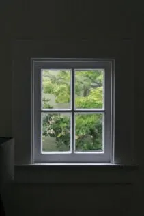 window; House and Yard for Fall and Winter